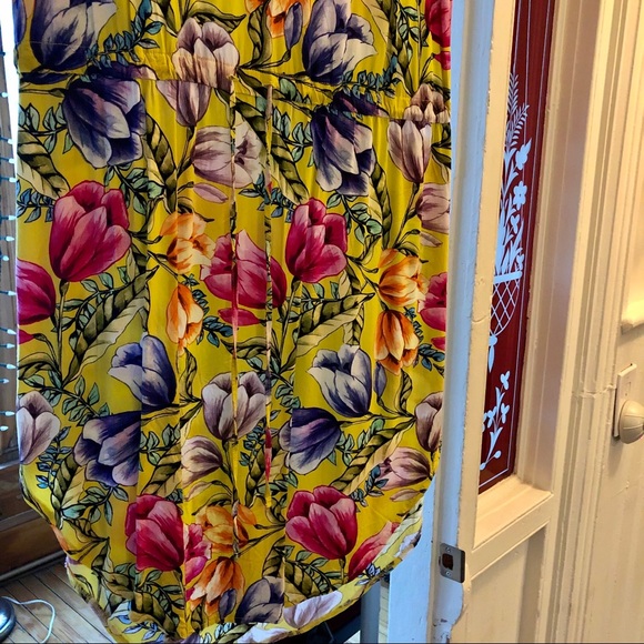 Flower Print Slip On with DrawString - Picture 4 of 6